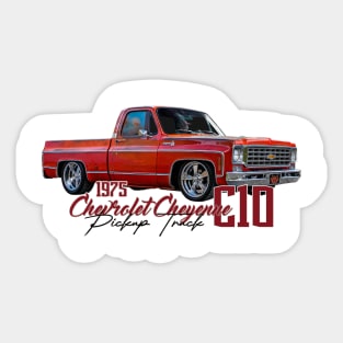 1975 Chevrolet C10 Cheyenne  Pickup Truck Sticker